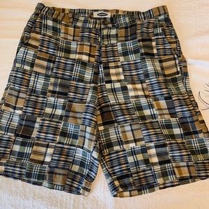 Old Navy Plaid Shorts size 34